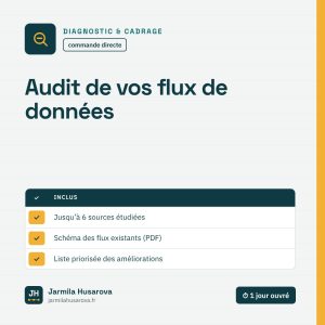 Audit de vos flux de données — Jarmila Husarova