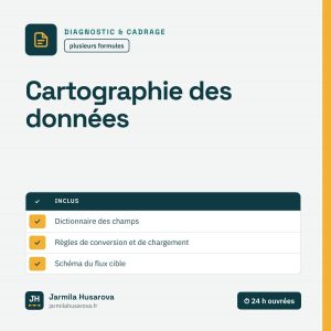 Cartographie des données — Jarmila Husarova