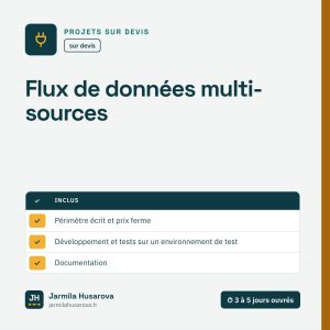 Flux de données multi-sources — Jarmila Husarova