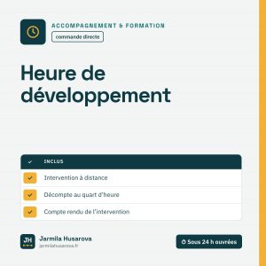 Heure de développement — Jarmila Husarova